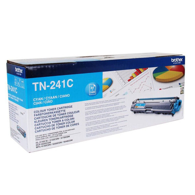 Cartouche De Toner BROTHER TN-241C Original Neuf Cyan 1400 Pages  Brother   