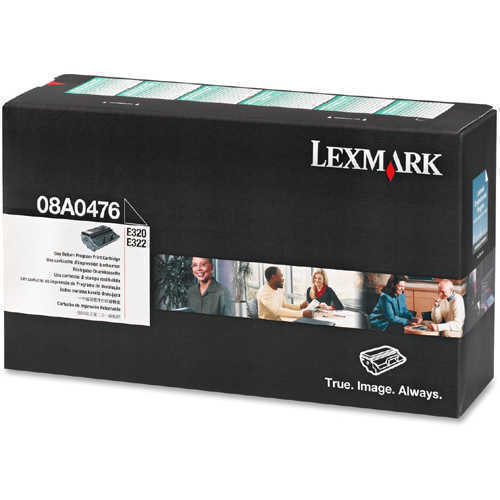 Cartouche Lexmark 08A0476 08A0494 Original Neuf Noir 3000 Pages Lexmark E320 322  Lexmark   