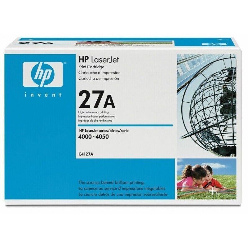 Toner HP 27A C4127A Original Neuf Noir 6000 Pages Pour HP LaserJet 4000 4050  HP   