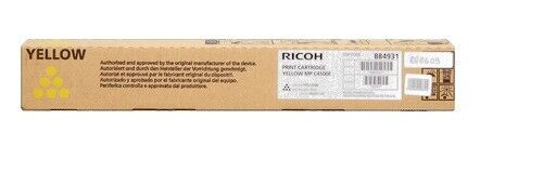 Toner RICOH 884931 Original D'occasion Jaune 17 000 Pages Pour Ricoh MP C4500E  Ricoh   