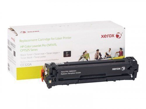 Toner Xerox 106R02221 Original Noir 2000 Pages Remplace HP CE320A Pour HP CM1415  Xerox   