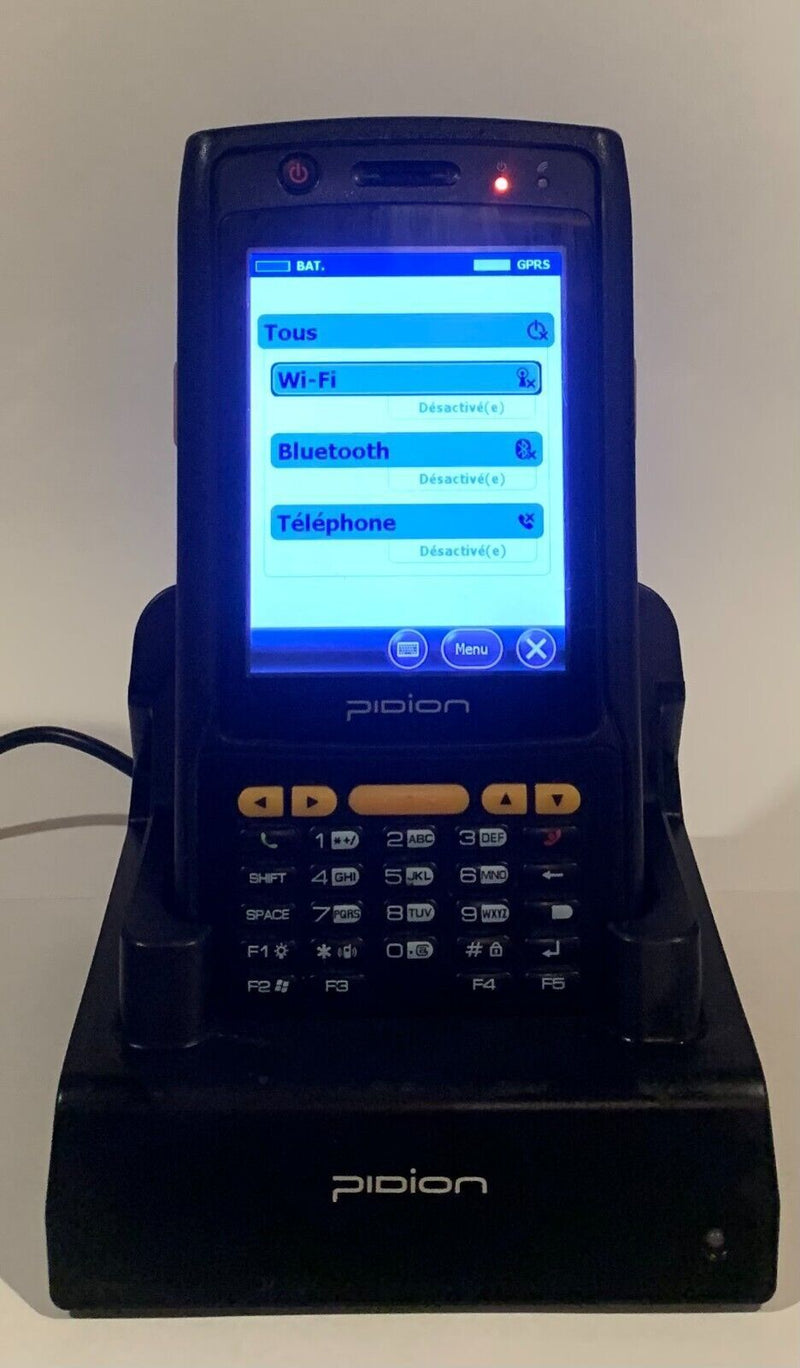 PDA Bluebird PIDION BIP-6000 BIP6000 Avec Socle Et Chargeur Testé Et Fonctionnel  Bluebird   