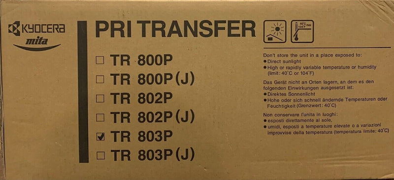 Unité De Transfert Kyocera TR 803P 302CK93113 Original Neuf 300 000 Pages  Kyocera   