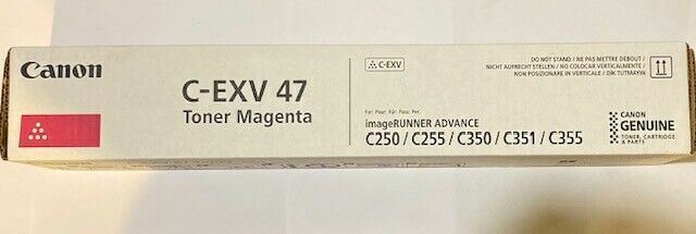 Canon C-EXV 47 Toner magenta C250 C255 C350 C351 c355  CANON   