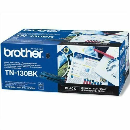 Cartouche de toner d'origine Brother noir TN-130BK 2500 Pages  Brother   