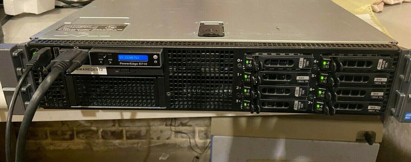 Serveur DELL PowerEdge R710 x2 CPU Intel Xeon L5520 2,27gHz 96GB RAM 1,16TO SAS  Dell   