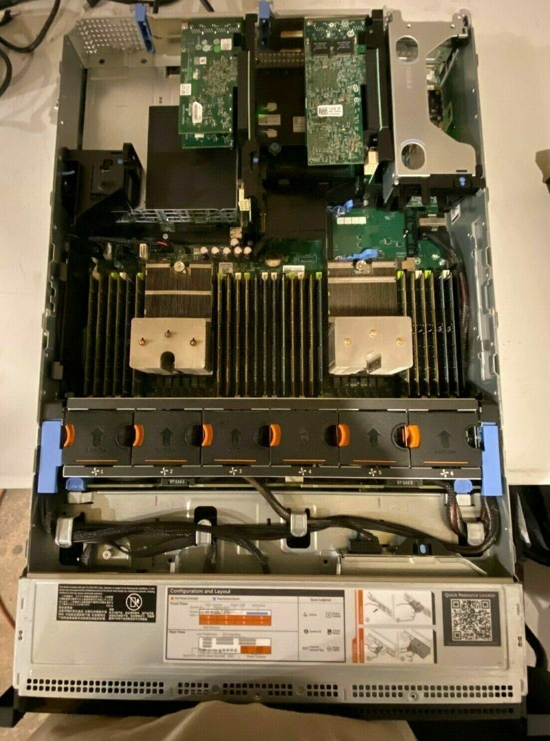 Serveur Dell PowerEdge R720 2X CPU INTEL XEON E5 2640 V2 2,00 GHz 384 GB RAM  Dell   