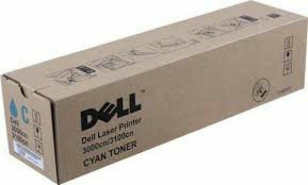 Cartouche de toner DELL T6412 pour DELL 3000cn/3100cn Cyan - Original  Dell   