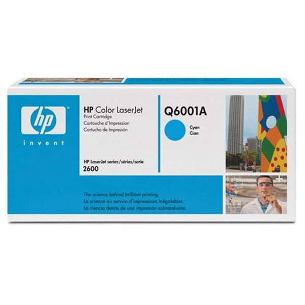 🌟 Toner HP Cyan Q6001A Neuf et Prêt à Imprimer ! 💙 HP