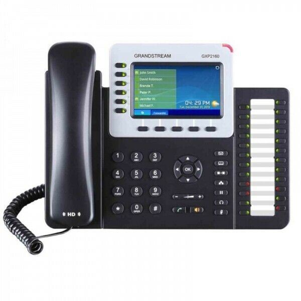 ☎️ Téléphone IP Professionnel Grandstream GXP2160 VoIP PoE Enterprise GRANDSTREAM