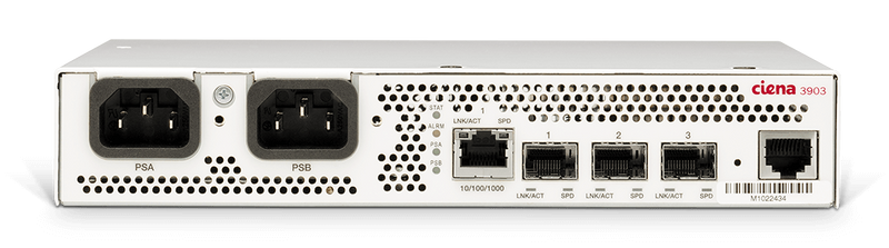 🔌 Switch Ciena 170-3903-900 2 x SFP 100/1000M Occasion -Testé🔌 Ciena